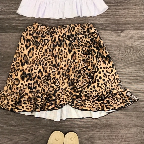 Cheetah hi low skirt NEW animal print 🔥 - Picture 1 of 10
